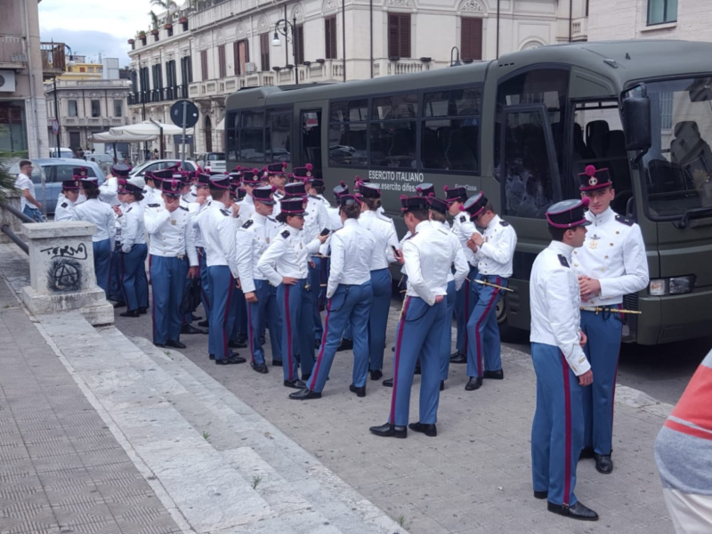 Visita degli Allievi della Nunziatella al museo di Reggio Calabria