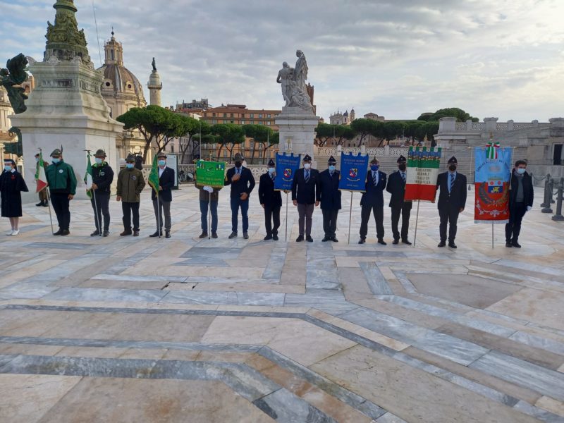 LE SEZIONI VENETO e LAZIO all’Altare della Patria