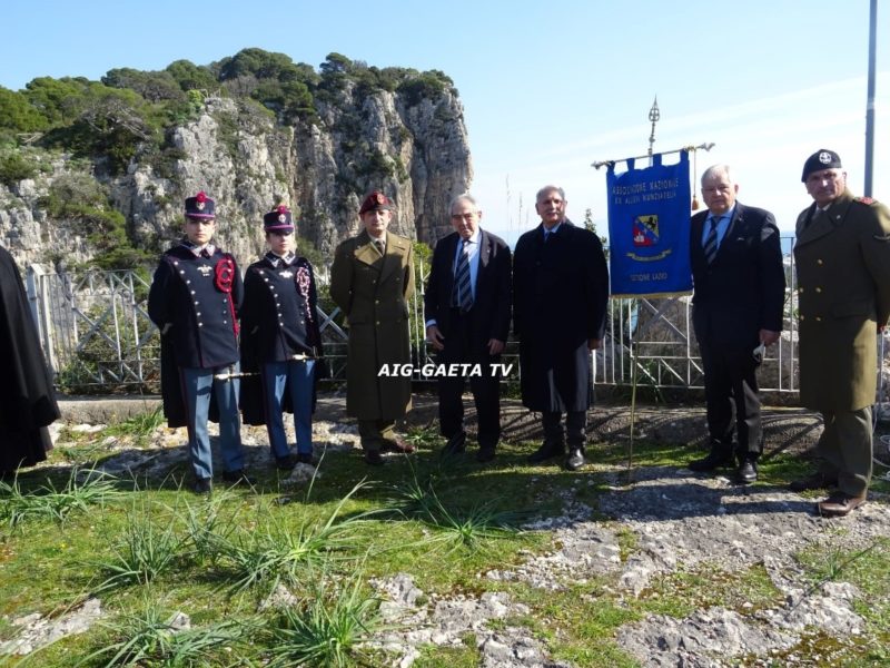 Il 161° Anniversario della capitolazione della Piazzaforte di Gaeta ricordata il 12 febbraio 2022 dall’Associazione Nazionale ex Allievi Nunziatella e dalla Sezione Lazio