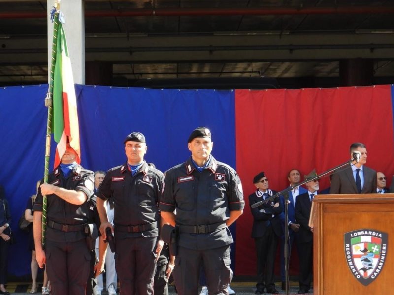 Cambio Comandante Reggimento Carabinieri “Lombardia”
