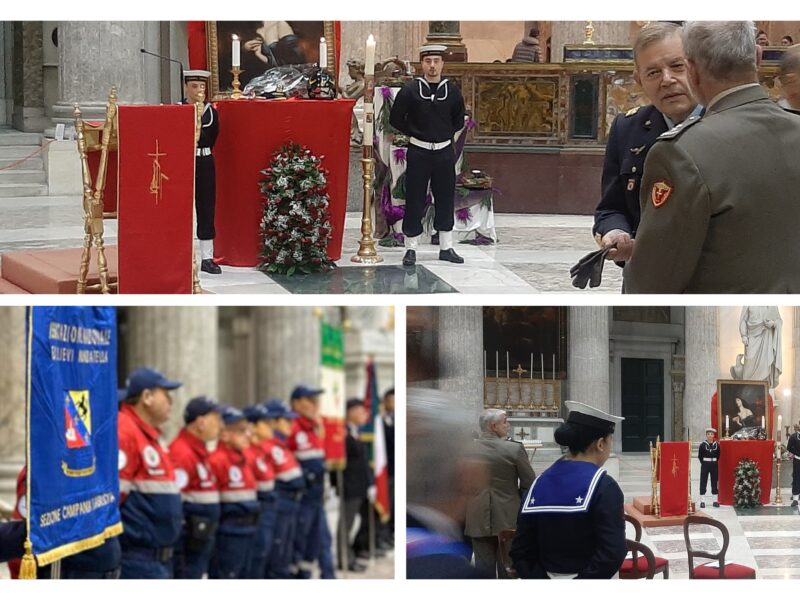 Napoli 2 dicembre Messa solenne di Santa Barbara