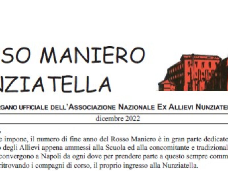 Pubblicato il “Rosso Maniero” n. 1 del 2023