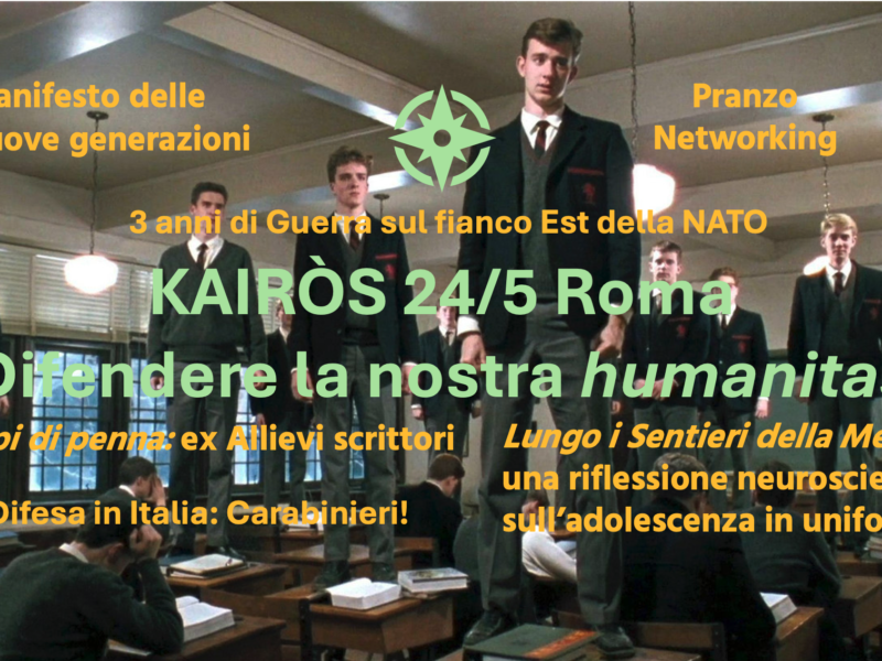 KAIROS 24/5 Roma: conoscere e conoscersi