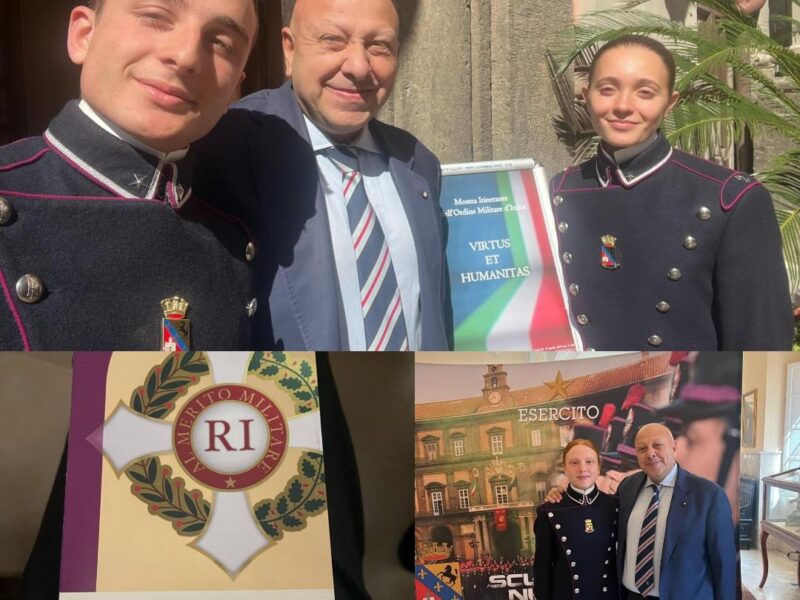 Venerdì 11 aprile Mostra Ordine Militare d’Italia “Virtus e Humanitas” alla Nunziatella